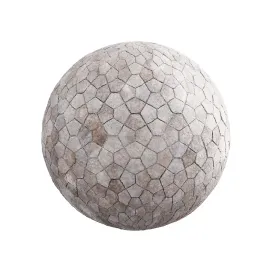 Pentagonal pavement
